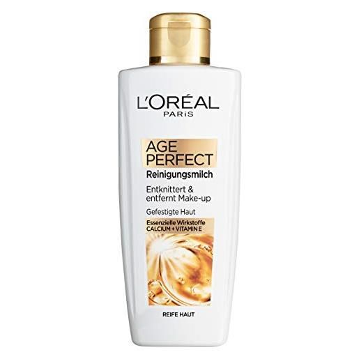 L'Oreal Paris l'oréal paris age perfect latte detergente, confezione da 1 (1 x 200 ml)