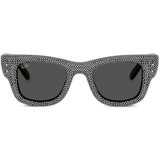 Ray-Ban occhiali da sole squadrati - nero