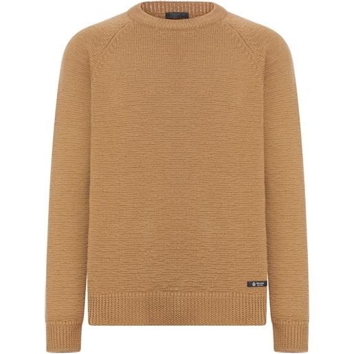 Prada maglione con maniche raglan - marrone