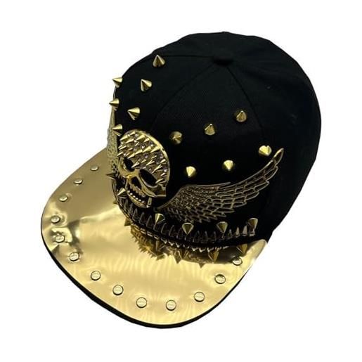 351 Cappello da Baseball Teschio Modello Greco Antico Scheletro Reaper