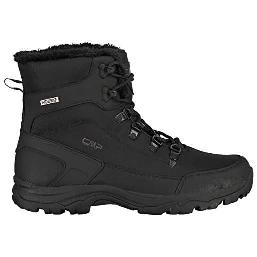 CMP railo snow boot wp, stivali da neve uomo, nero, 40 eu