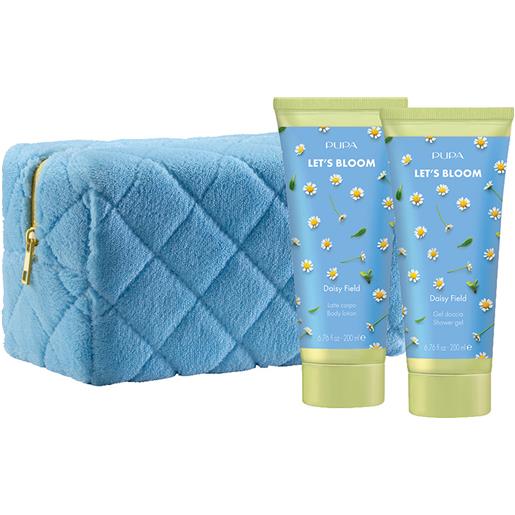 Pupa let's bloom daisy field kit 1 set v1 latte doccia + latte corpo + beauty set