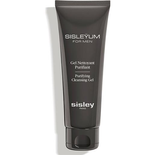 Sisley sisleÿum for men gel nettoyant purifiant 125 ml gel detergente purificante per il viso tubetto tutti i tipi di pelle
