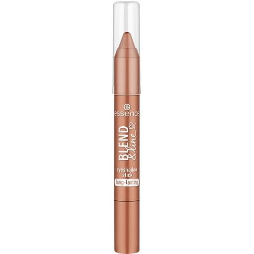 Essence blend & line 2in1 01 copper feels ombretto e eyeliner finish metallico 1,8 gr matitona