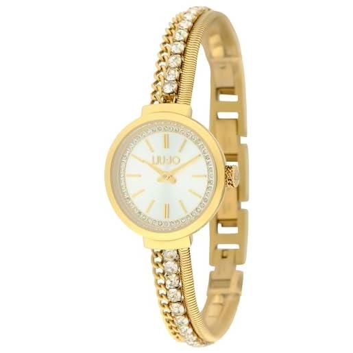 Liu Jo fashion ensemble tlj2365 orologio da donna in acciaio con cinturino a tre strati