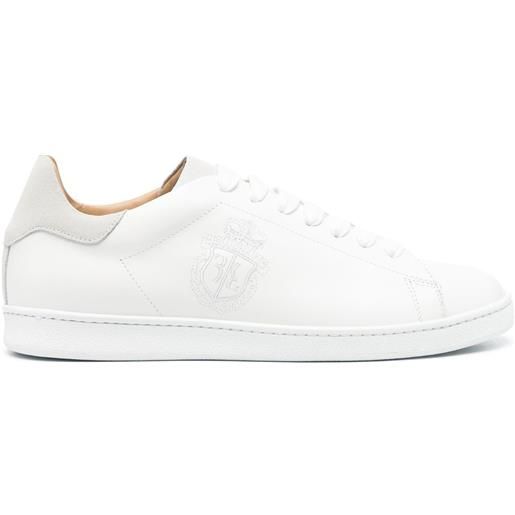 Billionaire sneakers in pelle - bianco