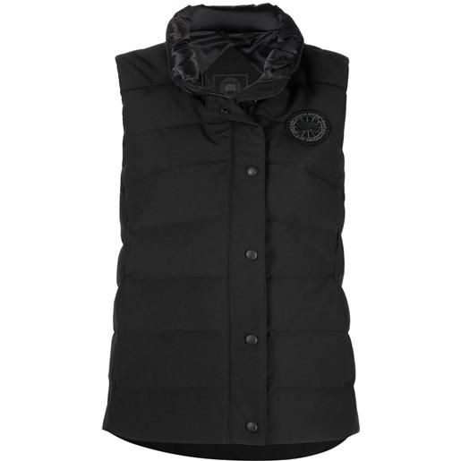 Canada Goose gilet imbottito - nero