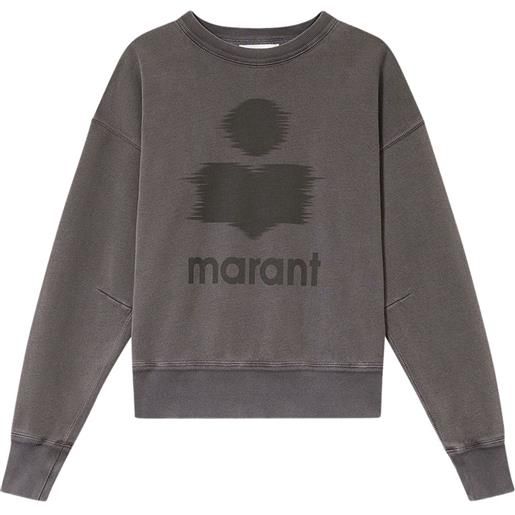 MARANT ÉTOILE felpa moby con logo - grigio