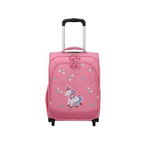 Travelite mini mover trolley bambini a 2 ruote fantasia unicorno