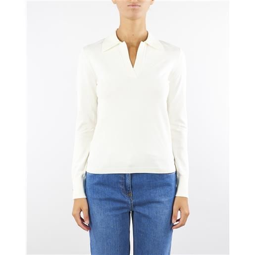 PENNY BLACK polo panna in maglia stretch