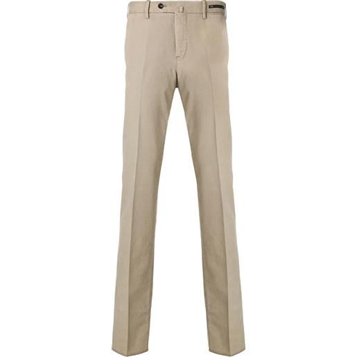 PT Torino pantaloni vestibilità slim - marrone