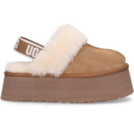 Ugg ciabatta Ugg funkette in camoscio nocciola