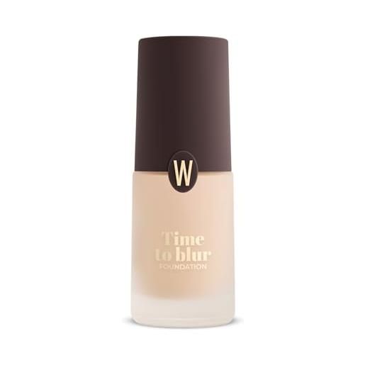 WYCON cosmetics time to blur fondotinta liquido effetto pelle levigata 07 medium beige