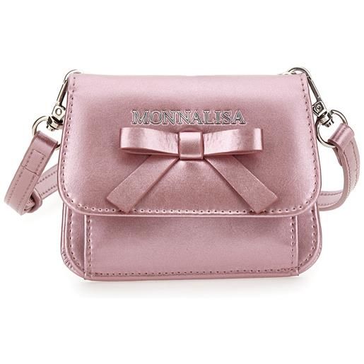 Monnalisa borsellino pelle con fiocco