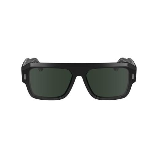 Calvin Klein unisex adult sunglasses ck24501s - black with solid green lens