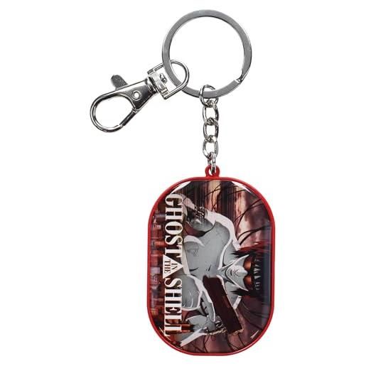SD TOYS - portachiavi in metallo armed motoko ghost in the shell - portachiavi perfetto da collezionare - dimensioni 14 x 5 cm