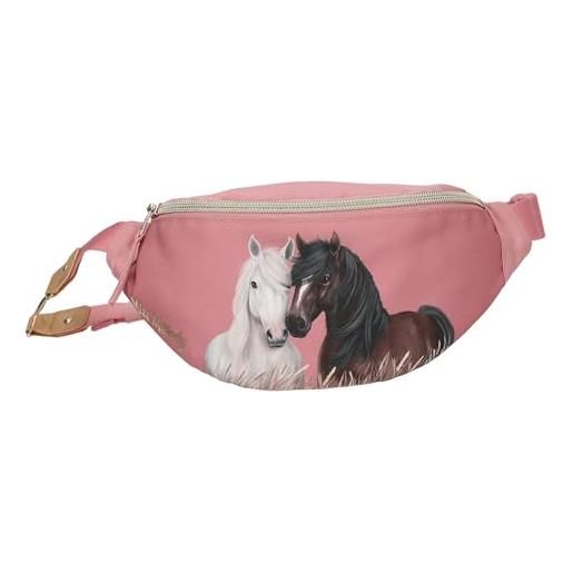 Depesche miss melody dusty rose 13188 - borsa a tracolla con tracolla regolabile in lunghezza, multicolore, miss melody dusty rose