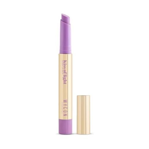 WYCON cosmetics kiss of light balsamo labbra effetto gloss luminoso 06 dreamy lilac