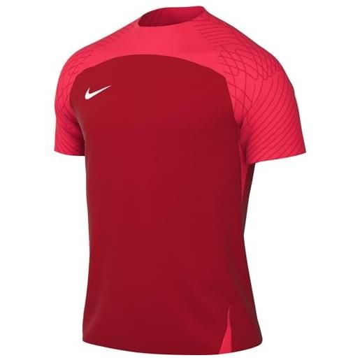 Nike mens short-sleeve soccer jersey m nk df strke iii jsy ss, university red/bright crimson/white, dr0889-657, 2xl