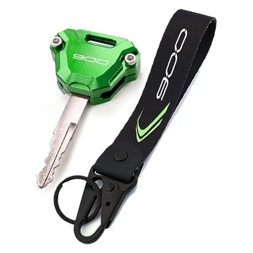 CCYYMOWOK accessori moto per z900 rs se 2025 2024 2023 z900se z900rs z 900 2017-2022 custodia chiave protezione antigraffio custodia protettiva e portachiavi portachiavi protezione portachiavi (verde)