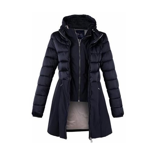 Yes Zee yes-zee giaccone con cappuccio donna nero