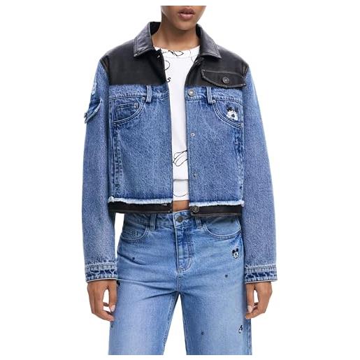 Desigual chaq_constra, 5053 denim medium wash, xl