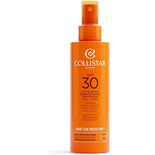 Collistar latte spray abbronzante idratante spf30 200ml - latte solare corpo alta prot. 