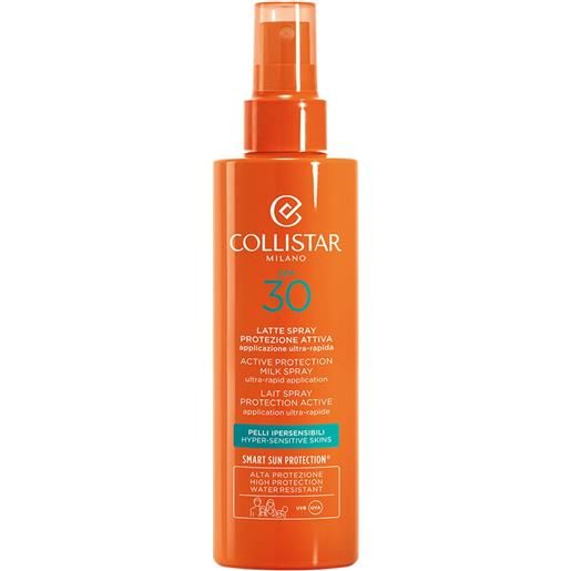 Collistar latte spray protezione attiva spf30 200ml - latte solare corpo alta prot. 