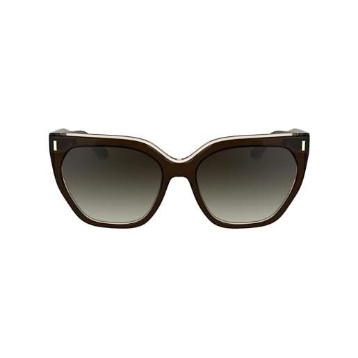 Calvin Klein women's sunglasses ck24535s/n - brown/light brown with lens