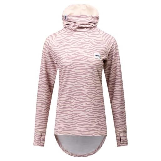 Eivy icecold gaiter top t-shirt, zebra pastello, xl donna