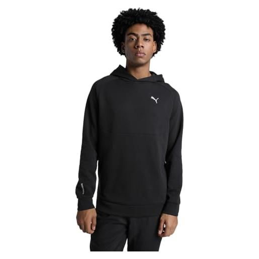 PUMA PUMAtech hoodie dk, felpe con cappuccio uomo, cast iron, l