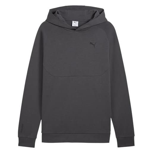 PUMA PUMAtech hoodie dk, felpe con cappuccio uomo, PUMA black, l