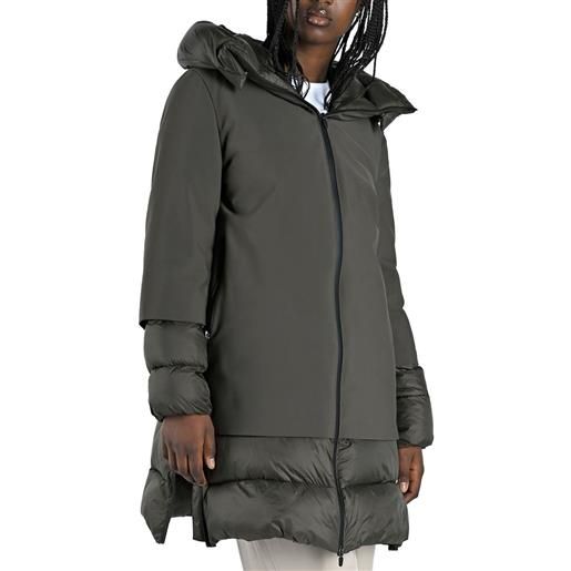 CANADIAN CLASSICS piumino lungo con cappuccio b mat becancour donna