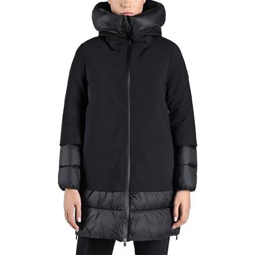 CANADIAN CLASSICS piumino lungo con cappuccio b mat becancour donna