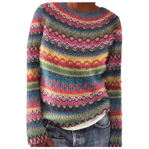 Generico maglione donna invernale dolcevita donna oversize ciniglia maglioncini elegante particolari sweater golf pesante scollo a v curvy morbido maglie collo alto tops abbigliamento 2#rosa m