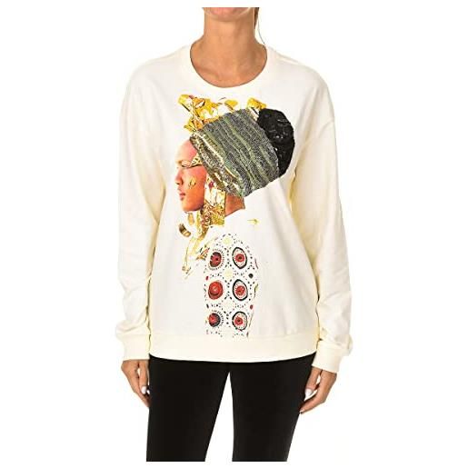 Desigual sweat_princes 19swsk051031xl bianco