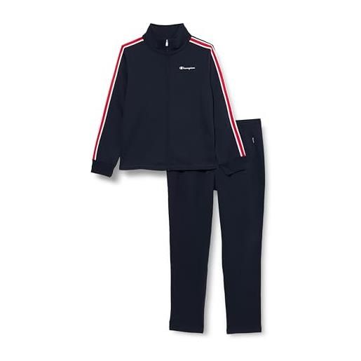 Champion legacy script shop easy tape w (117524) -soft compact powerblend fleece high-neck tuta sportiva, blu marino, xxl donna