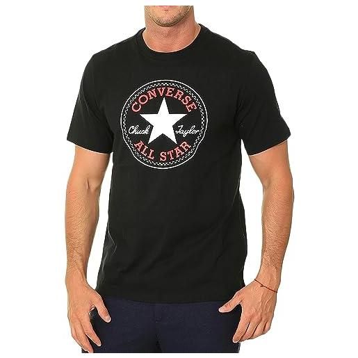 Converse t-shirt go-to all star patch nero taglia s codice 10025459-a01