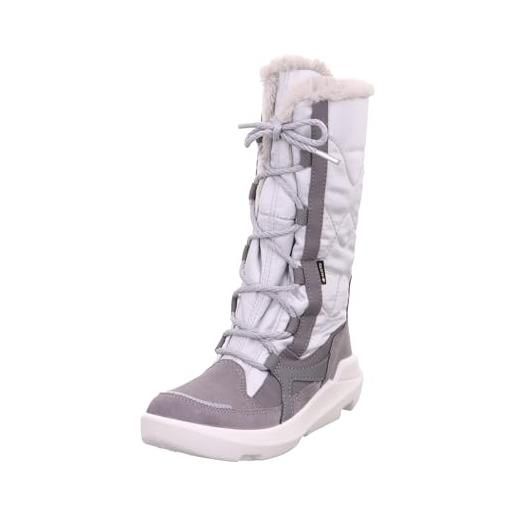 Superfit twilight imbottitura calda in gore-tex, stivali da neve, grigio chiaro 2500, 35 eu