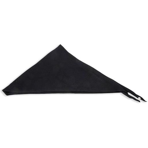 extreme cashmere bandana con effetto mélange - nero