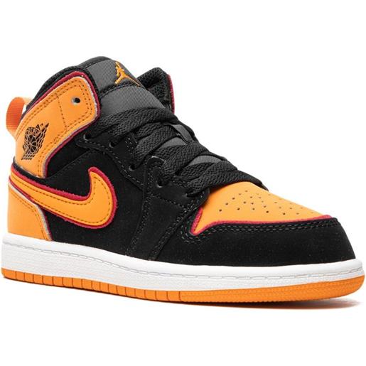 Jordan Kids sneakers air jordan 1 volt/vivid orange - arancione