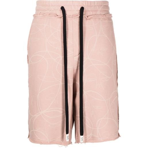 Haculla bermuda con stampa - rosa