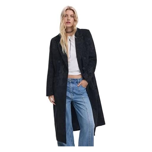 Desigual coat_patch_black, 2000 black, xs