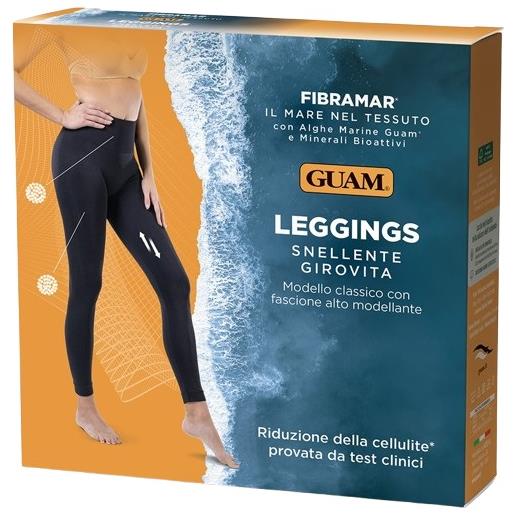 LACOTE Srl guam leggings classico fibramar nero