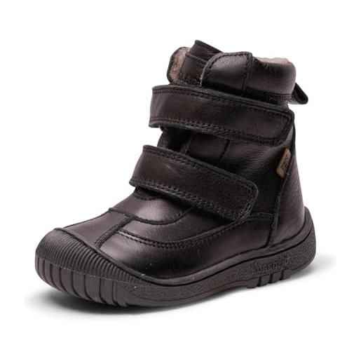 Bisgaard ellis, stivali da neve unisex-bambini, nero, 32 eu