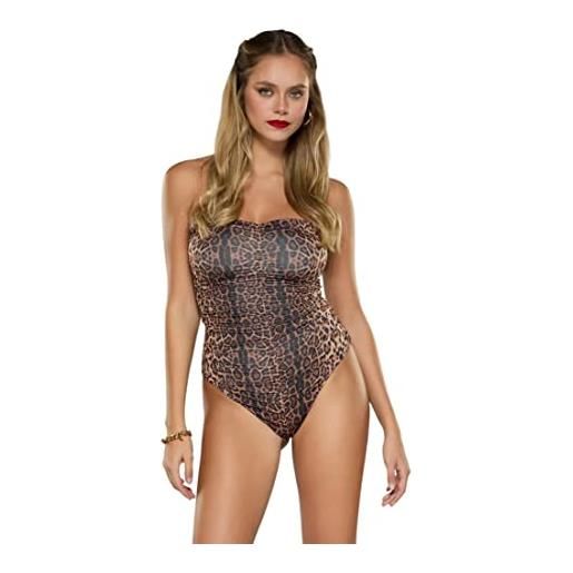 F**K costume intero maculato da donna s