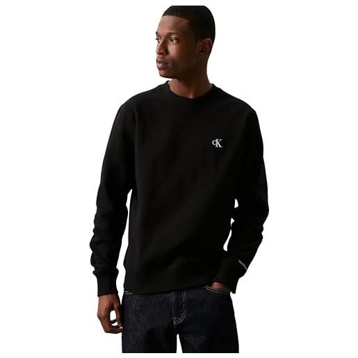 Calvin Klein ck essential reg cn j30j314536, felpe uomo, nero (ck black), xl
