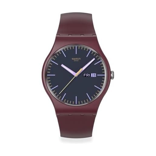 Swatch orologio burgundy berry