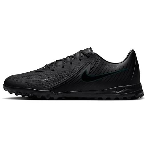 NIKE phantom gx ii academy tf, sneaker uomo, black/black-deep jungle, 47 eu