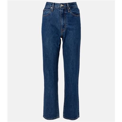 Slvrlake jeans regular cropped london a vita alta